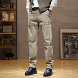 Autumn Winter Cargo Pants Men Casual