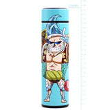 One Piece Cartoon Anime Figur Vakuum 480ML Tasse Luffy Zoro Sanji Cosplay