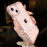 Glitter Bling Diamond Transparent Phone Case For iPhone Clear Silicone