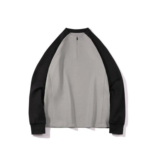 Mens Moisture Wicking Long Sleeve Quarter Zip Pullover