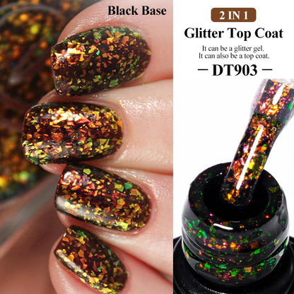 Nails Winter Autumn Christmas Nail Art Gel Varnish Manicure