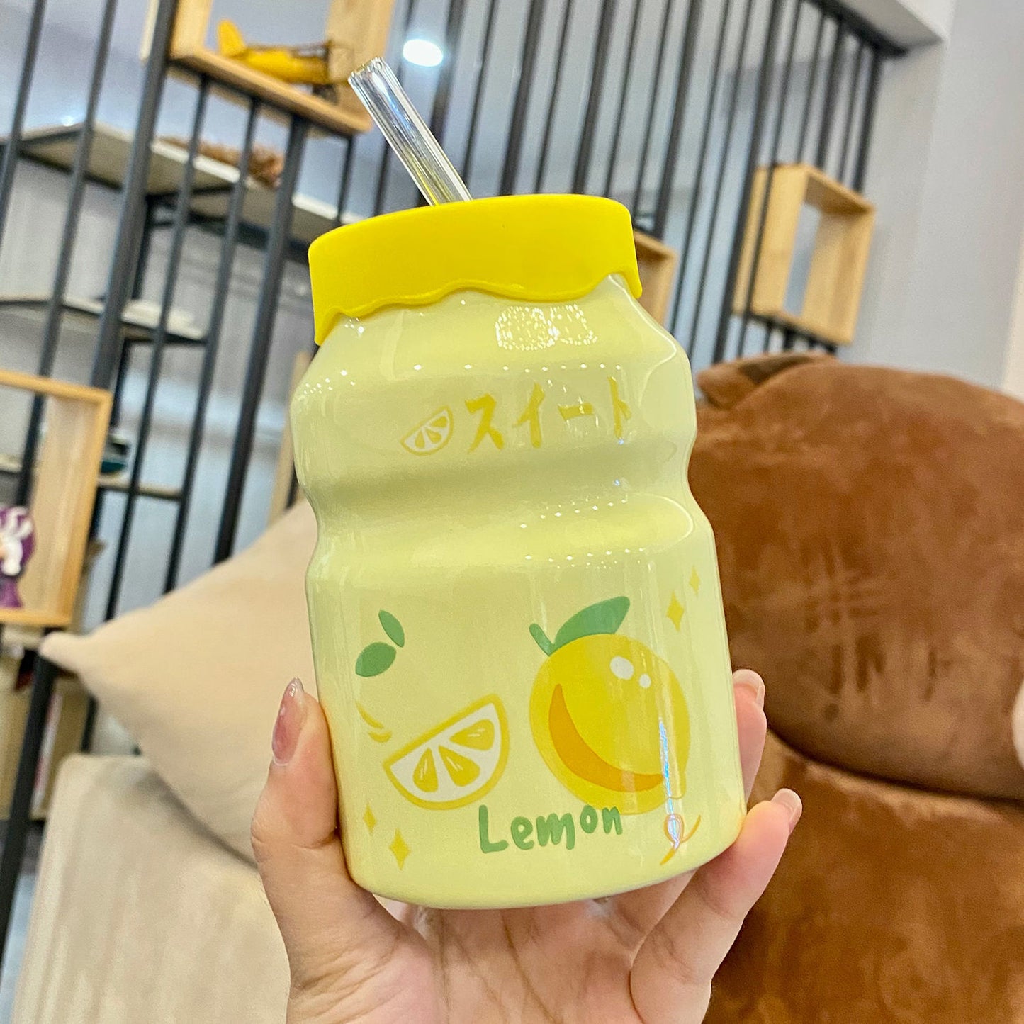 Mugs Cartoon Pictures Water Cup Bottle Girls Children