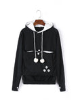 Sweatshirt Hoodie Damen Haustier Kapuze