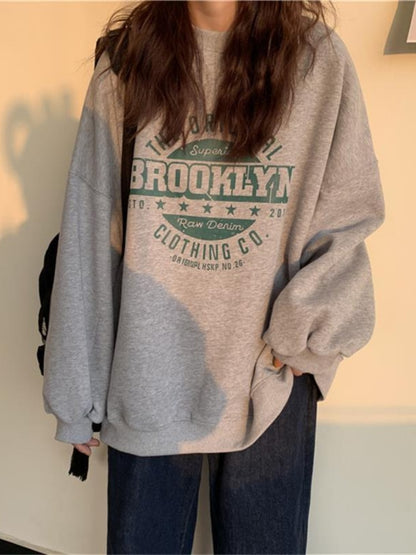 Harajuku Sweatshirts Women Pullover Streetwear