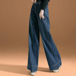 Jeans High Waist Large Femme Hosen für Damenhosen Jean Oversize