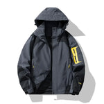 Lightweight Waterproof Windbreaker Jacket With Zipper For Outdoor