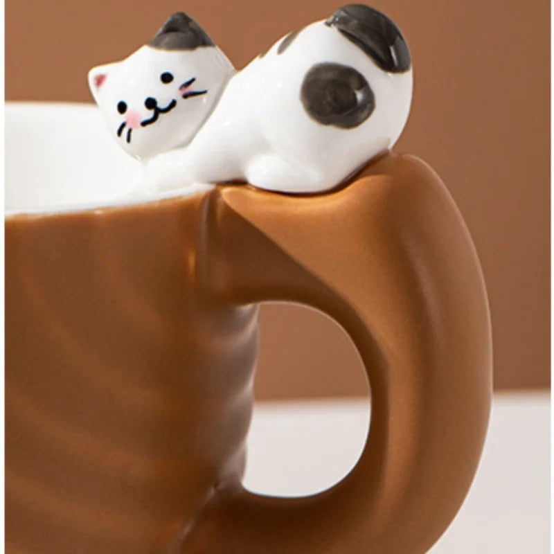 Mug Cute Cat Cup Children's Milk Breakfast Home Office Coffee Cups Tea