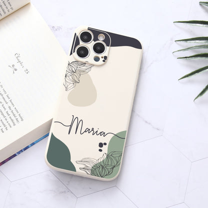 Flower Phone Case For iPhone Personalized Soft Cover