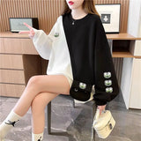 Kawaii Anime Designer Hoodie For Women Cute Aesthetic Korean Fashion