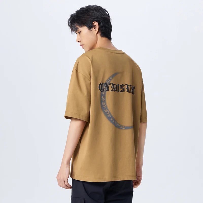 Neues feuchtigkeitsableitendes, lockeres, bequemes, lässig gestricktes, modisches Kurzarm-T-Shirt