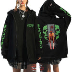 Anime Chainsaw Denji Hoodies Makima Zipper Streetwear Fleece