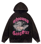 Gangsta Mask Women Graphic Print Hoodie