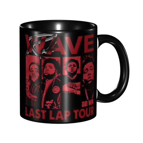 Rod Wave Last Lap Tour 2025 Merch Mugs Novelty Tea Cup