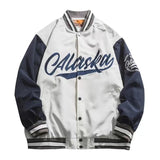 American Retro Street Hip Hop Baseball-Mantel mit Handtuch-Stickerei, rot, lockerer All-Match-Stil