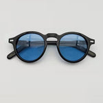 Vintage Round Acetate Sunglasses