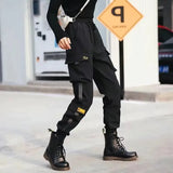 Fashionable Hip-hop Cargo Pants For Women Loose And Casual With