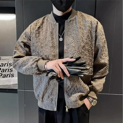 Harajuku Joker Zip Jacket for Men Trendy Korean Style Fast Ship