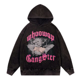 Gangsta Mask Women Graphic Print Hoodie