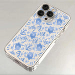 Blue Seashell Design Tough Hard Phone Case