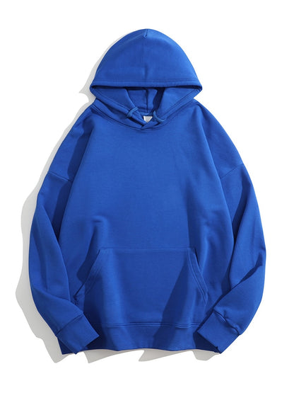 Women Hoodies Pullover Thick Solid Loose Cotton