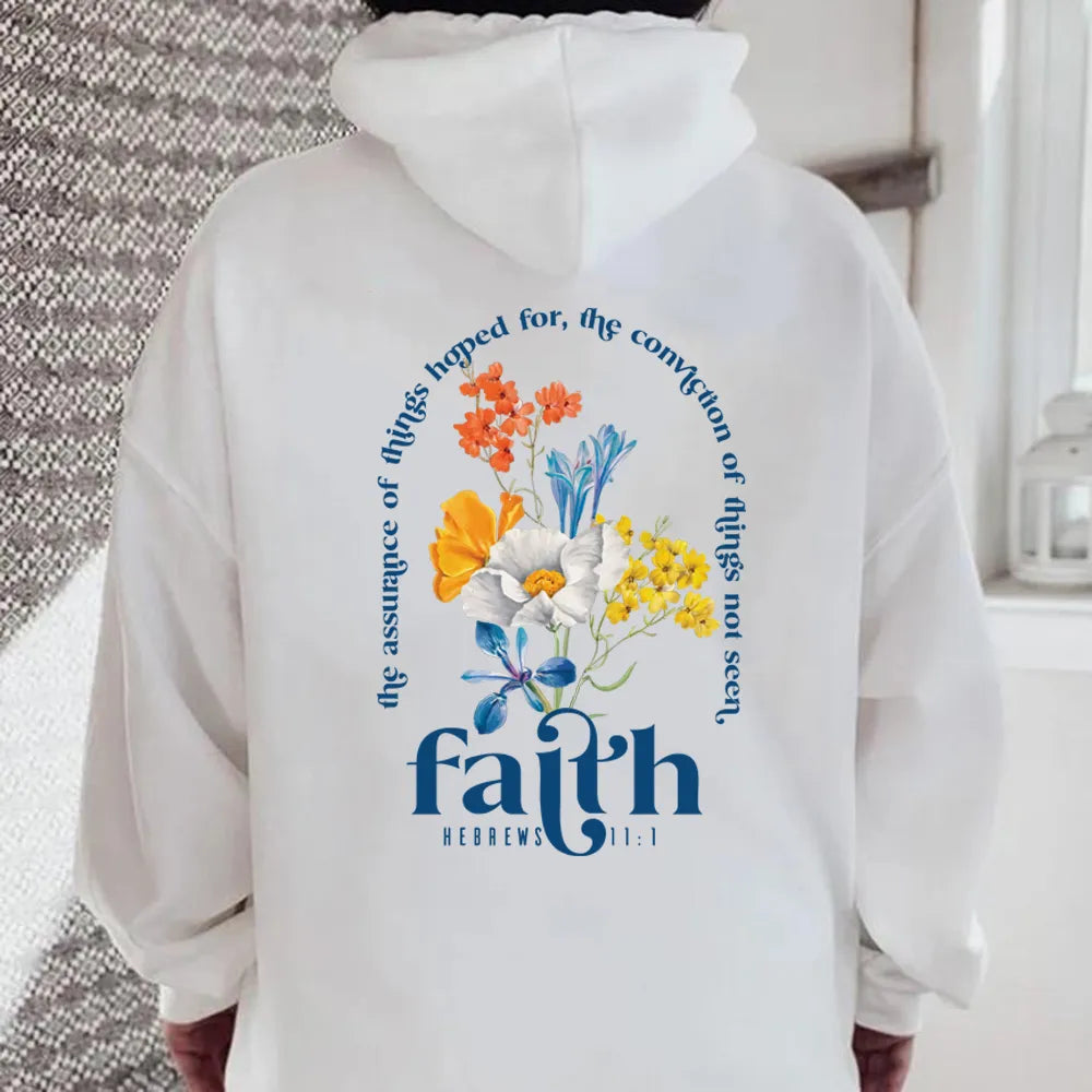 Ästhetische christliche Hoodies Damen Religiöser Pullover Glaube