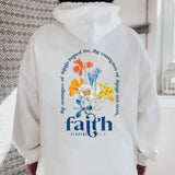 Aesthetic Christian Hoodies Bible Verse Hoodie Women Religious Pullover Faith