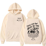 Christian Jesus Print Sweatshirts Autumn/Winter Fleece Warm Hoodie Y2K