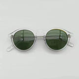 Vintage Round Acetate Sunglasses