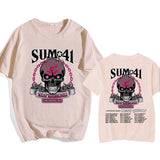 Tour of The Setting Sum Sum41 T-shirt Cotton