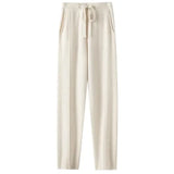 Cashmere Sweatpants Women Autumn Winter