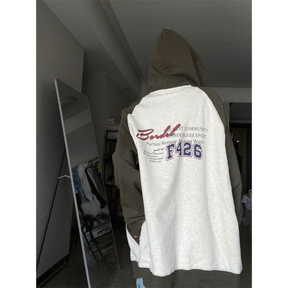 Hoodie Harajuku Frauen Streetwear Y2k dünne lange Ärmel