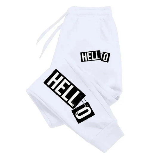 Women's Fun Letter Print Sweatpants