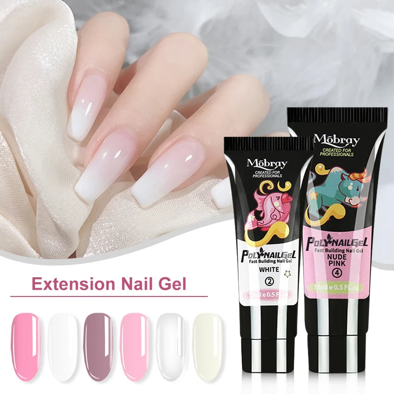 Nail Kit Nail Set With UV LED Lamp Dryer, Semi Permanent Gel Varnish Set