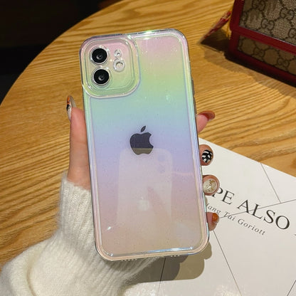 Phone Case Rainbow Silicone For iPhone 11 12 13 14 Pro Max X Xs Max XR