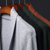 Mens Slim Fit Knit Cardigan Japanese Streetwear Wool Sweater 2025