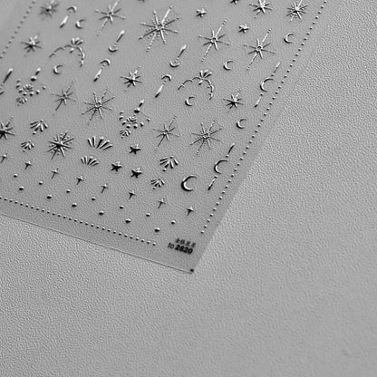 Bronzing Gilded Butterfly Nail Art