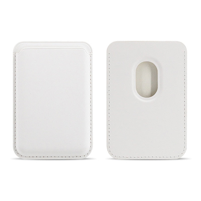 Leather Wallet Magnetic For Magsafe For iPhone Magnet Card Holder