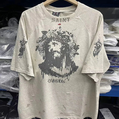 Pay Money To My Pain Saint T-Shirt Black Washed Cotton Graphic Tee