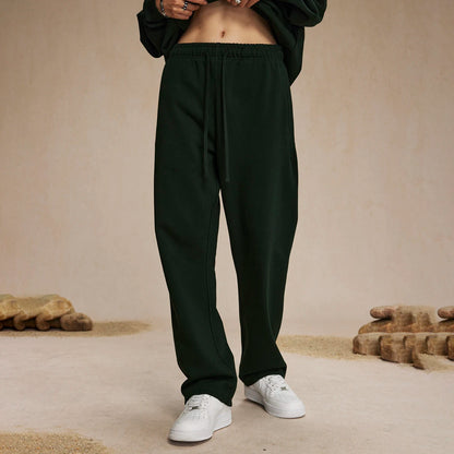 Vintage Trendy Drawstring Casual Sports Pants