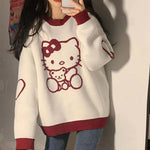 Sweater Top Korean Sweater Women Fashion Long Sleeve Sweater