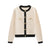 Women's Gold Button Knit Cardigan - Long Sleeve Sweater Coat