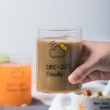 Coffee Tea Mug Drinks Dessert Cup Glass Mugs Handle Drinkware
