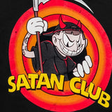 Oversized Streetwear Satan Print Tshirt Cotton Hip Hop Aesthetic Goth Y2k