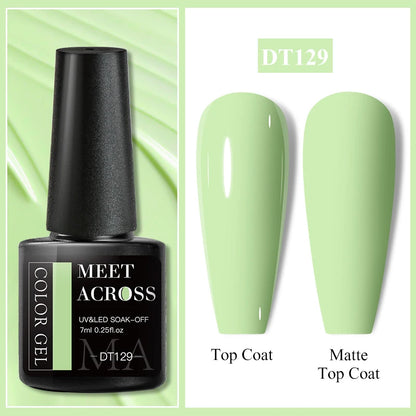 7ml Super Top Coat Gel Nail Base Gel Matte Top Coat Semi-Permanent