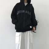 Hoodie Jacket Coat Sport Pockets Long Sleeve Oversize Streetwear Warm