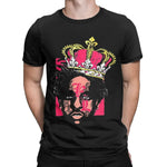 Kendrick Lamar Crowned King Graphic Tee: Short Sleeve T-Shirt