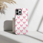 Coquette Watercolor Bows Phone Case