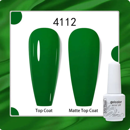 8ml Pure Color Gel Nail Polish Nail Art Manicure Semi Permanent