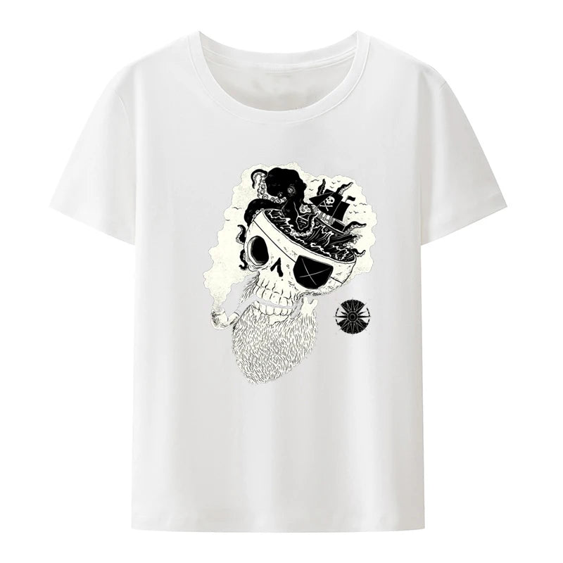 Preiswertes, interessantes Print-T-Shirt für Damen, lässig