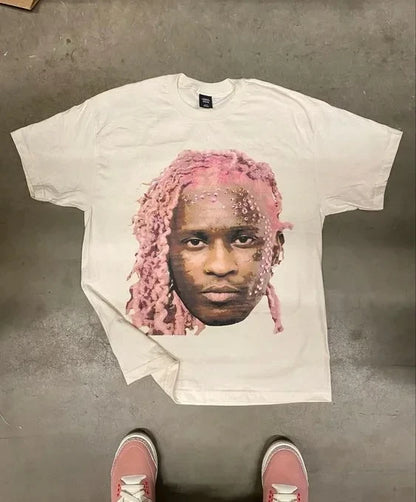 Y2K Hip Hop Oversized T-Shirt Women American Retro High Street